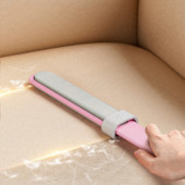 Szöszeltávolító elektrosztatikus kisállatszőreltávolító kefe Kétoldalas heverőruhák tisztítása bútormosáshoz öntisztító hurokkal