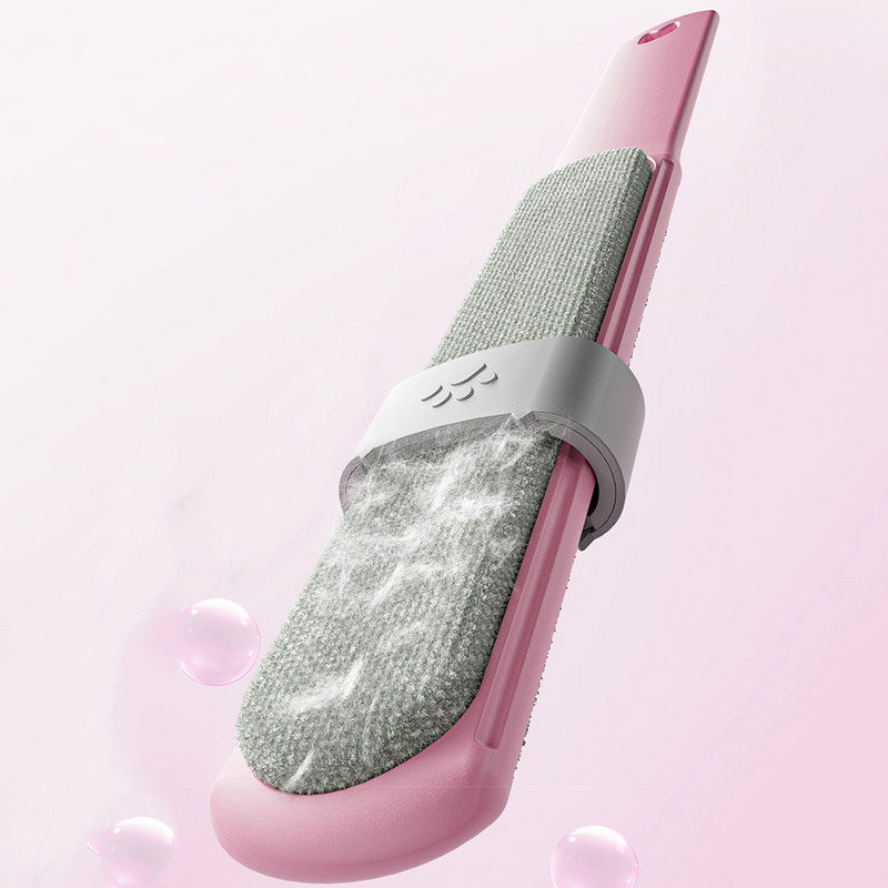 Szöszeltávolító elektrosztatikus kisállatszőreltávolító kefe Kétoldalas heverőruhák tisztítása bútormosáshoz öntisztító hurokkal