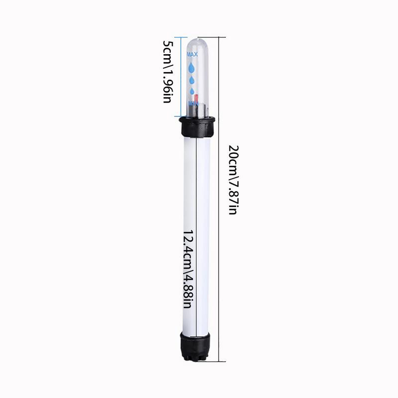 1 vnt augalų vandens lygio matuoklis, skirtas vazonams, hidroponinis augalo lygio indikatorius Patvarus PP vazoninio dirvožemio drėgmės matuoklis