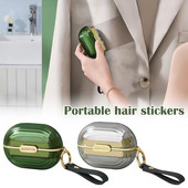 Hordozható görgős hajragasztó letéphető tekercspapír matrica kanapéágyhoz Állati szőrszálak Szöszeltávolító hajragasztó kefe K4B7