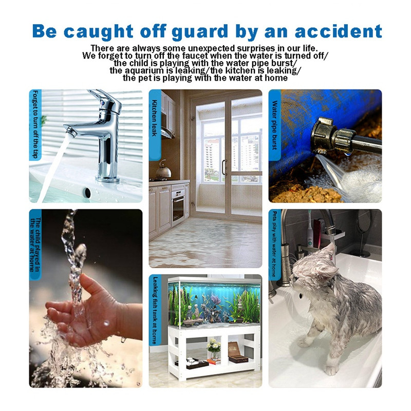 1 db Tuya Smart vízszivárgás érzékelő otthoni vízszivárgás érzékelő vízszivárgás riasztó érzékelő