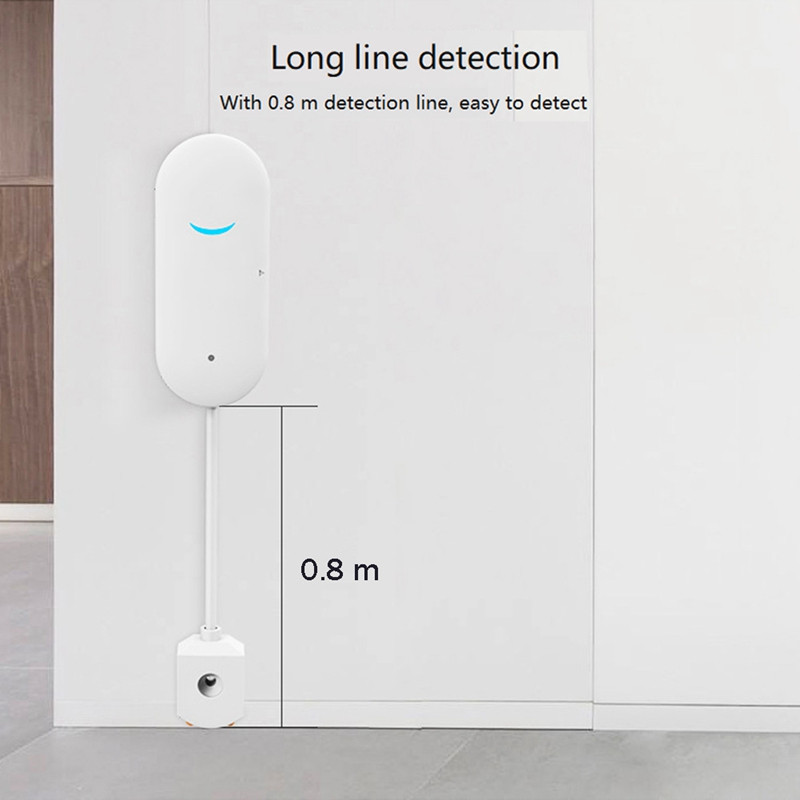 1 db Tuya Smart vízszivárgás érzékelő otthoni vízszivárgás érzékelő vízszivárgás riasztó érzékelő