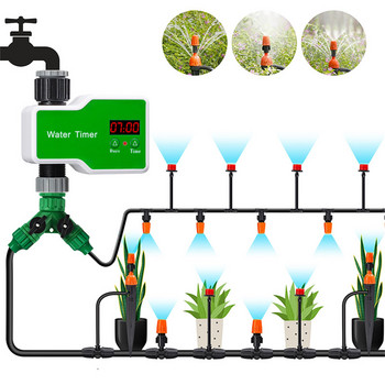 Automatic Flower Watering Timer Έξυπνη μηχανή ποτίσματος φυτών για φυτά εσωτερικού & εξωτερικού χώρου