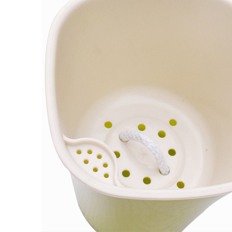 Automatikus önöntöző virágnövények cserepek padlóöntözéshez kerti beltéri lakberendezéshez Kertészet virágcserepek 3 méret