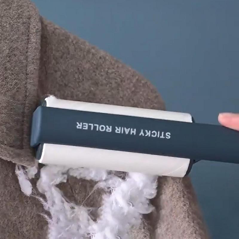 Szöszhenger Újrafelhasználható szöszhengerek, álló csattal, porálló tokkal, kisállatszőreltávolítóval, forrón olvadó öntapadó papír gyors porral