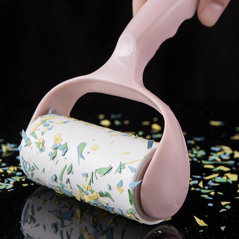 Ragadós hajhenger Hordozható letéphető ragadós szőrtelenítő henger Könnyen használható Tisztító Poreltávolító Erős ragadós henger