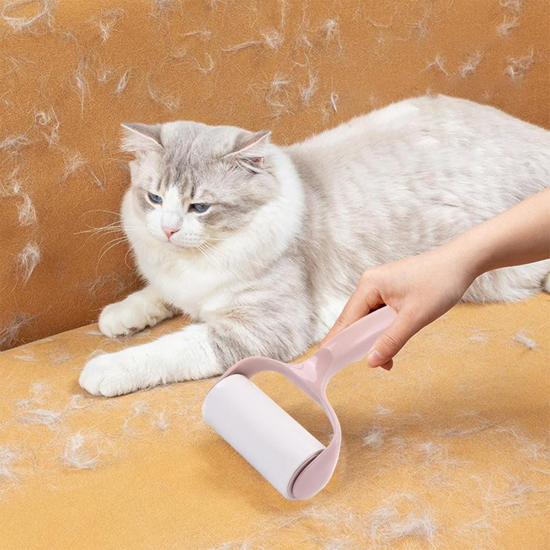 Ragadós hajhenger Hordozható letéphető ragadós szőrtelenítő henger Könnyen használható Tisztító Poreltávolító Erős ragadós henger