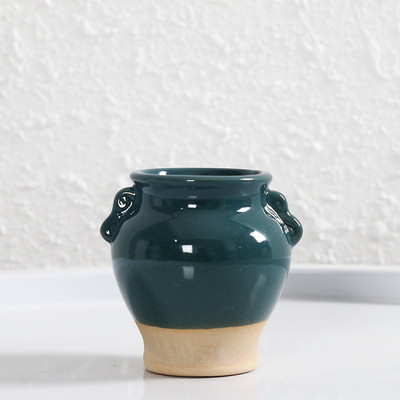 1db mini jégrepedezett kerámia virágcserepek pozsgás otthoni kerti asztali dekorációhoz Mini zamatos cserepek állvány színes virágcserép