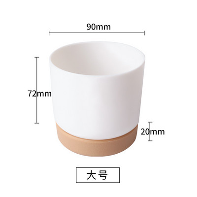 Zamatos növénycserép, kétrétegű zöld kapor kis zöld növény virágcserép Kerti virágtartó virágcserép váza asztali dekorációhoz