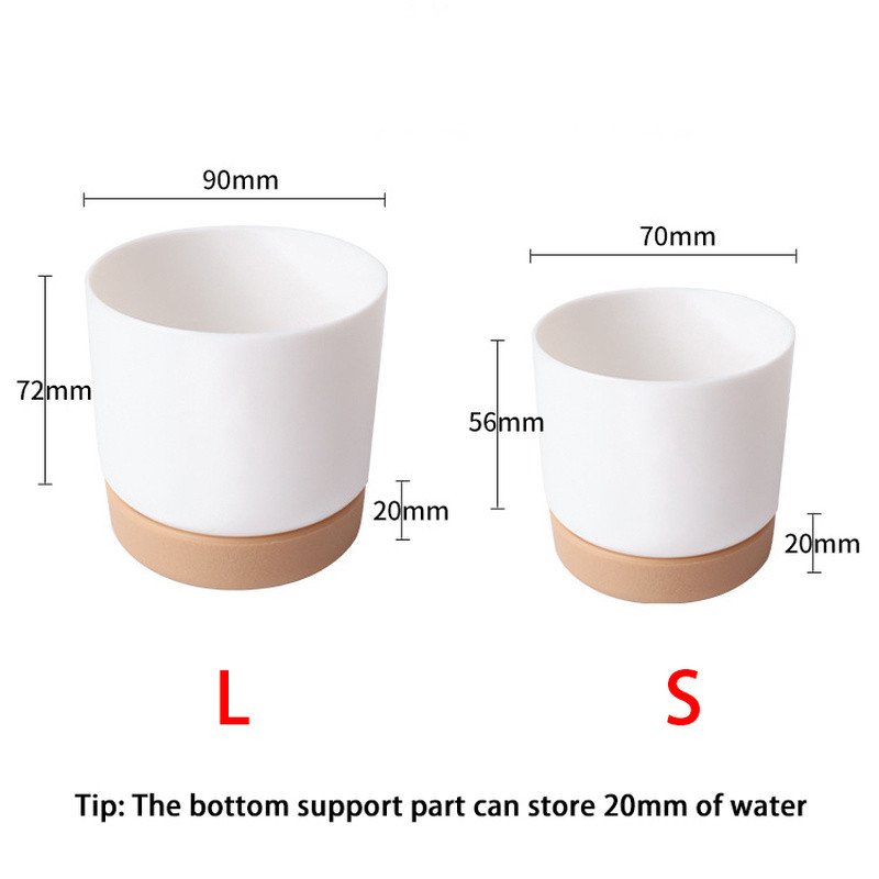 Zamatos növénycserép, kétrétegű zöld kapor kis zöld növény virágcserép Kerti virágtartó virágcserép váza asztali dekorációhoz