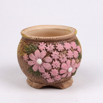 1 τεμ. Personality Ceramic Περισσότερα χυμώδεις γλάστρα Meat Plant Creative Small Flower Pot Nursery Planter Διακόσμηση γραφείου σπιτιού