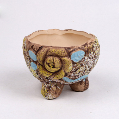 1 τεμ. Personality Ceramic Περισσότερα χυμώδεις γλάστρα Meat Plant Creative Small Flower Pot Nursery Planter Διακόσμηση γραφείου σπιτιού