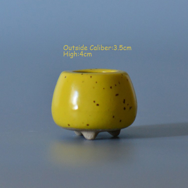 1tk Mini More Liha Keraamiline lillepott Sukulendid Lihakad taimed Lillepott Väikesed kodu/aia/kontori kaunistuspotid lilledele