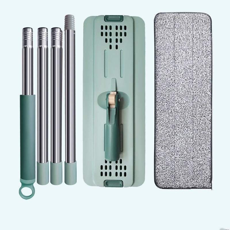 33X12cm Csere Mop Lapos Kaparás Kétoldali Csere felmosófej Vödörhöz Ruhák Padlótisztító Padló Lazy Ablakmosás Kezdőlap