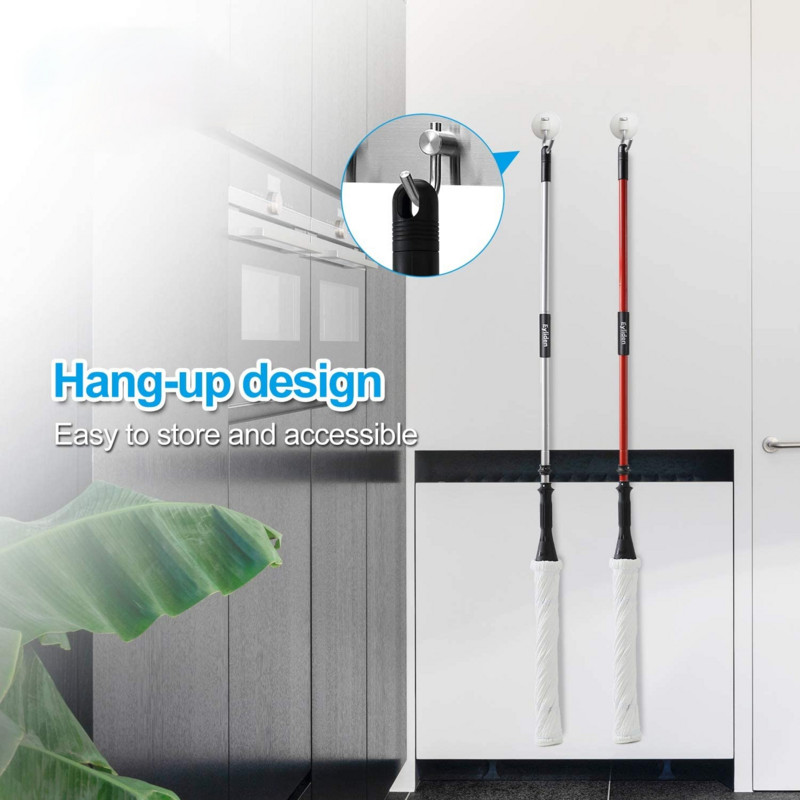 Mikroszálas csavaros felmosó, ezüst 57,5 hüvelykes pormosó felmosó felmosó felmosó kézi kioldós padlótisztítás 1 kivehető mosható fejjel