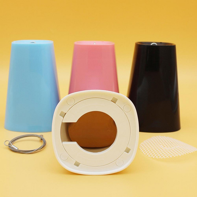 Fordított égbolt Kerti függő edény fejjel lefelé ültető virágcserep 360 fokban elforgatható tároló kerti virágcserepek kosár műanyag J8K6