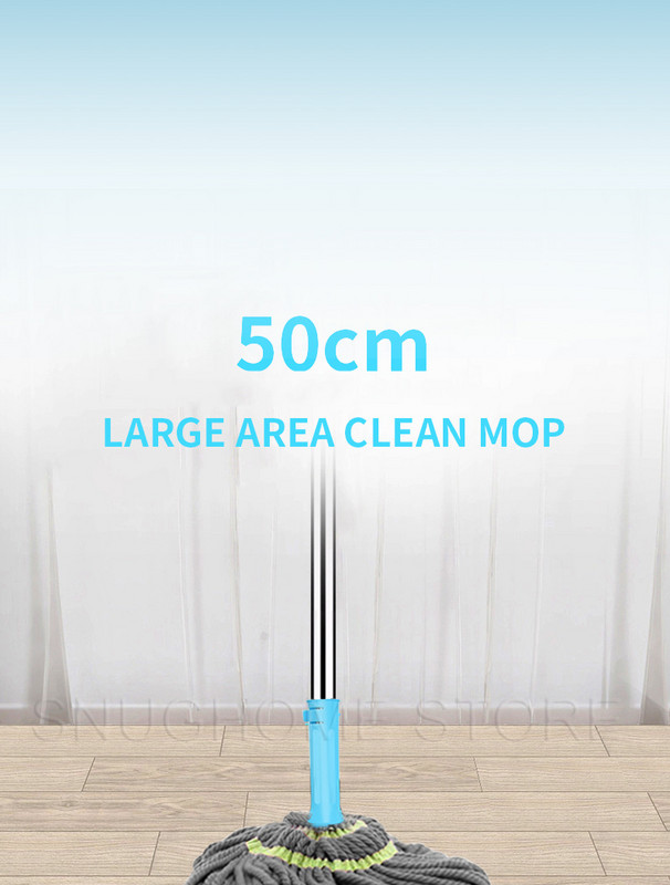 Самоизстискващ се моп за измиване на пода Изстискване Мързеливо въртене и отиване вкъщи Помощ Мокро сухо чистачка Инструменти за почистване Кръгла скрубер за прозорец Плочка