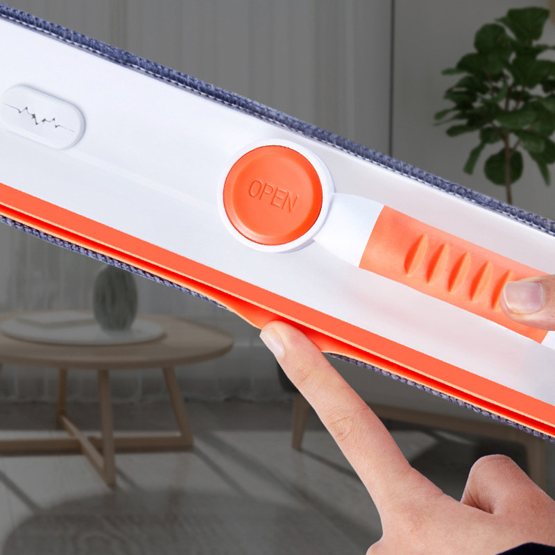 Ablaktisztító gumitörlő felmosó puha mikroszálas törlő teleszkópos üvegkefe Többfunkciós lehúzó tisztító por Háztartási tisztítás