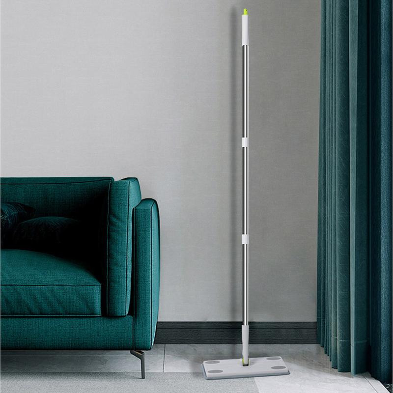 Mikroszálas felmosók Lapos felmosó erős fém fogantyúval, nedves és poros felmosás keményfa csempe padló hálószoba tisztításához