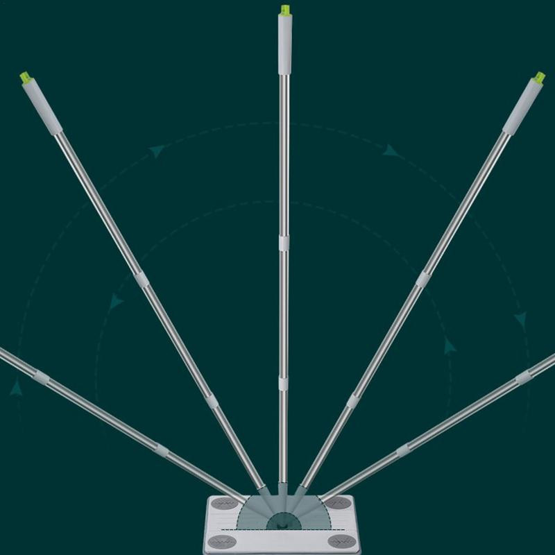 Mikroszálas felmosók Lapos felmosó erős fém fogantyúval, nedves és poros felmosás keményfa csempe padló hálószoba tisztításához