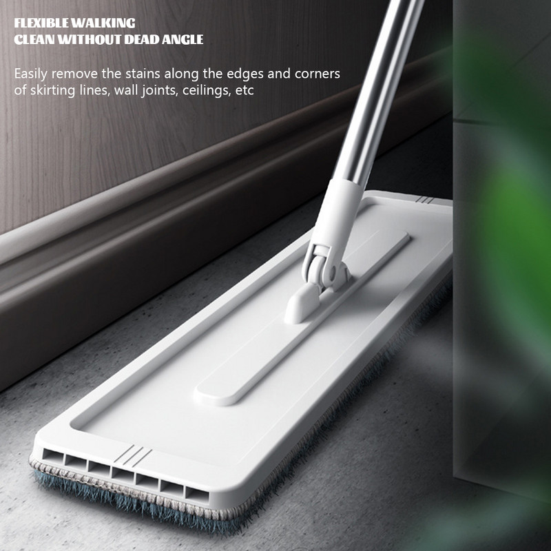Háztartás egy húzóháló lusta Kihangosító felmosó Széleskörű Alkalmazás Multifunkcionális Háztartási Ellátás Nedves és száraz lapostisztító felmosó