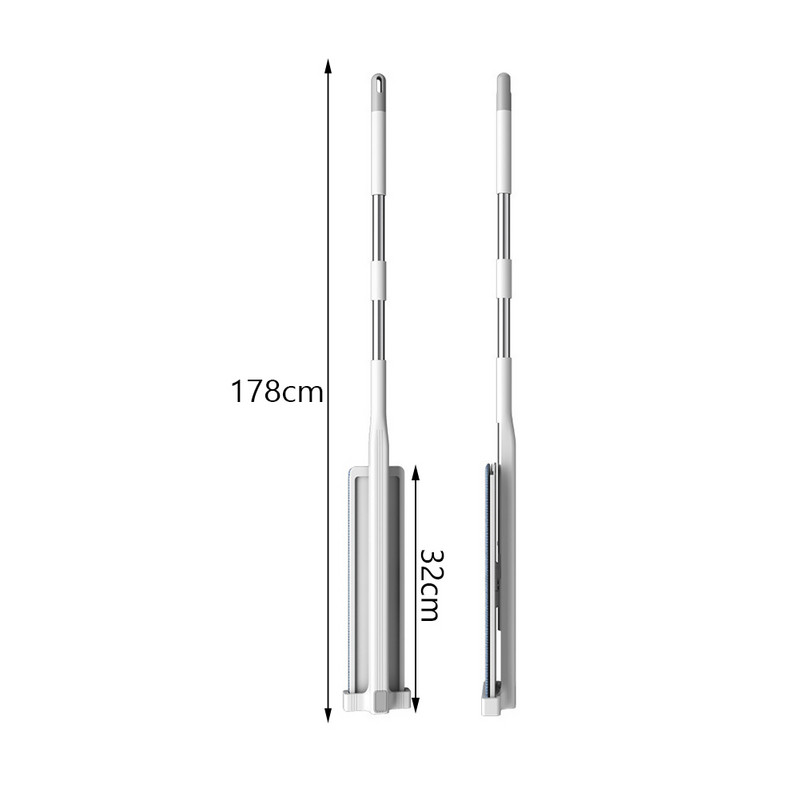 Háztartás egy húzóháló lusta Kihangosító felmosó Széleskörű Alkalmazás Multifunkcionális Háztartási Ellátás Nedves és száraz lapostisztító felmosó