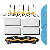 Csere főkefe oldalkefe HEPA szűrő kompatibilis a Neatsvor X500 robotporszívó tartozékokkal