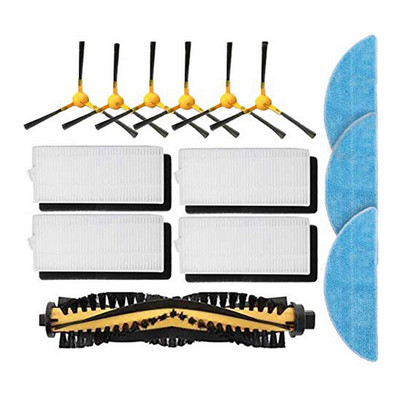 Csere főkefe oldalkefe HEPA szűrő kompatibilis a Neatsvor X500 robotporszívó tartozékokkal