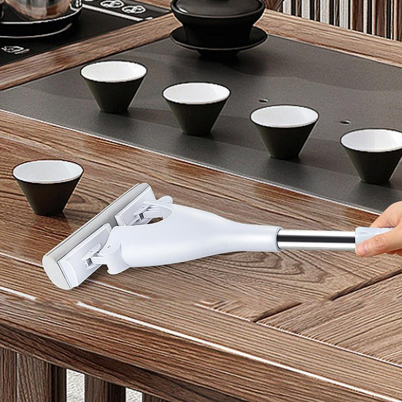 Мини моп за почистване на работния плот Домакински моп без ръчно пране Силно абсорбиращ моп за мокро и сухо използване на гъба за моп за баня и кухня