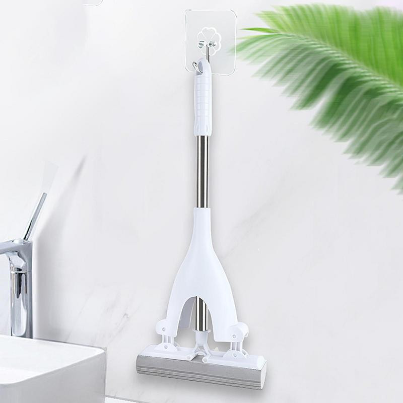 Мини моп за почистване на работния плот Домакински моп без ръчно пране Силно абсорбиращ моп за мокро и сухо използване на гъба за моп за баня и кухня