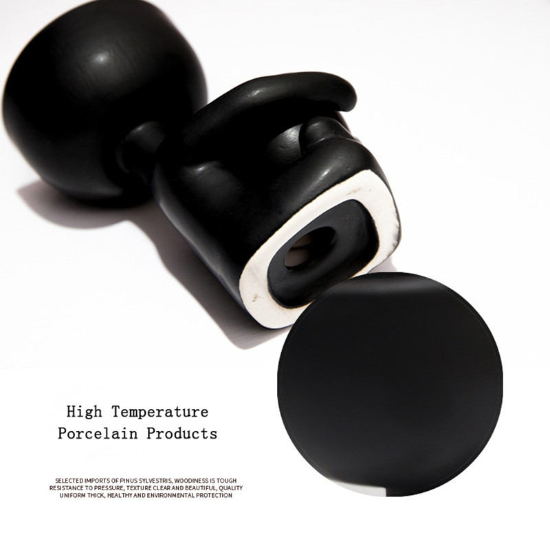 2019-es új humanoid kerámia zamatos ültetőcserep készlet kreatív Design virágcserepek otthoni dekoráció Asztali váza Ablakpárkány Bonsai