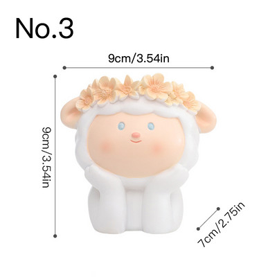 Aranyos állatgyanta virágcserép zamatos cserepes ültető lakberendezés beltéri dekoráció asztali díszek bonsai növénycserép