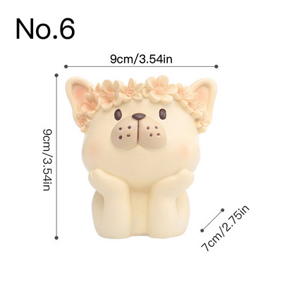 Aranyos állatgyanta virágcserép zamatos cserepes ültető lakberendezés beltéri dekoráció asztali díszek bonsai növénycserép