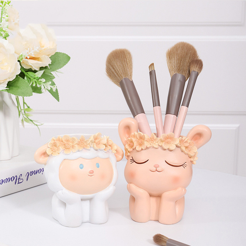 Aranyos állatgyanta virágcserép zamatos cserepes ültető lakberendezés beltéri dekoráció asztali díszek bonsai növénycserép