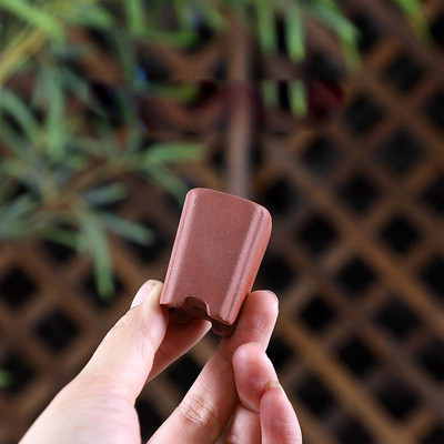 Kínai stílusú lila homokos kis virágcserép Mini húsos zöld moha edény kerámia háztartási asztali lakberendezési zamatos edény ZC526