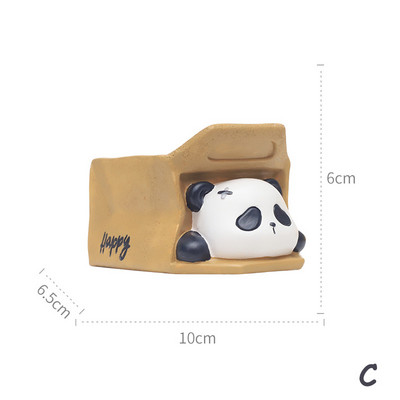 Σειρά Panda & Carton Ζαρντινιέρες για παχύφυτα Φυτά Γλάστρες Διακοσμητικό Στολίδι Φιγούρα Κήπου Νεράιδα Διακόσμηση τραπεζιού σπιτιού