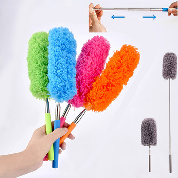 Microfiber Duster Brush Extendable Hand Dust Cleaner Anti Dusting Brush Home Air-condition Εργαλεία καθαρισμού επίπλων αυτοκινήτου