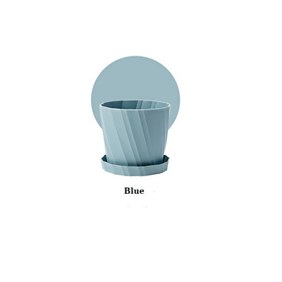 1 pc Nordic Minimalist Resin Desktop Σαρκώδης Χοντρό Πλαστικό Λευκό Ροζ Plue Κοστούμι λουλουδιών Γλάστρα σε γλάστρα Κεραμική αυτόνομη ζαρντινιέρα