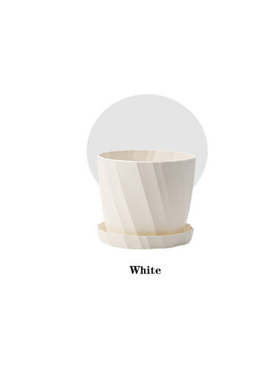 1 pc Nordic Minimalist Resin Desktop Σαρκώδης Χοντρό Πλαστικό Λευκό Ροζ Plue Κοστούμι λουλουδιών Γλάστρα σε γλάστρα Κεραμική αυτόνομη ζαρντινιέρα