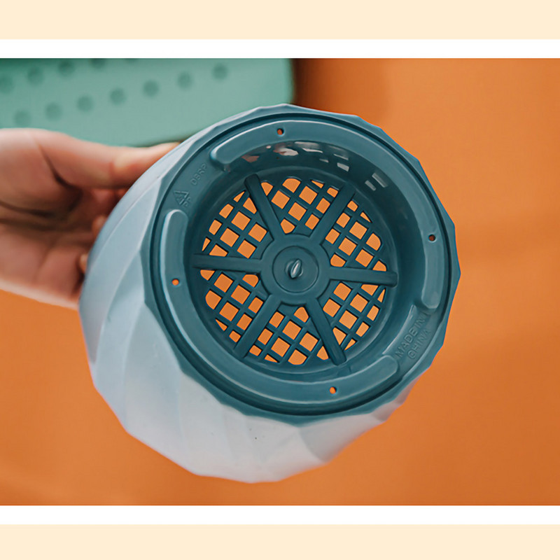 1 db Nordic Minimalist Desktop Resin Húsos Vastag Műanyag Fehér Pink Plue Suit Virágcserepes cserepes kerámia önöntöző ültetőgép