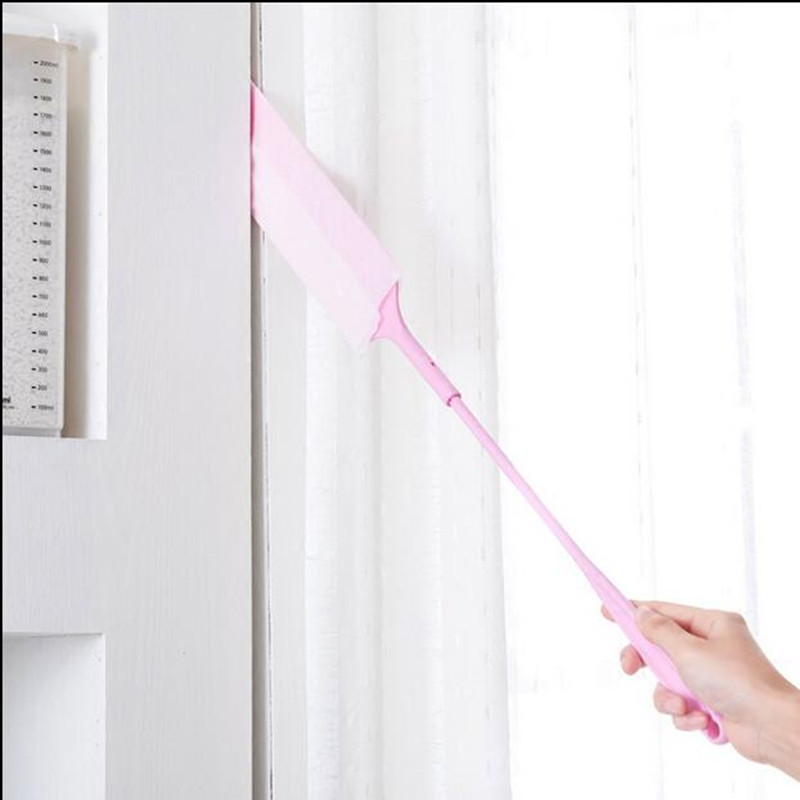 Levehető tisztítókefe Otthoni Kanapéágy Bútor Alsó Hosszú nyél Por Antisztatikus Nem szőtt portisztító