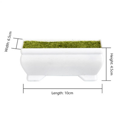 Kreatív virágcserep Művirág szimuláció Virágnövény cserepes Cserepes virágcserép habos virágkötészeti műanyaggal