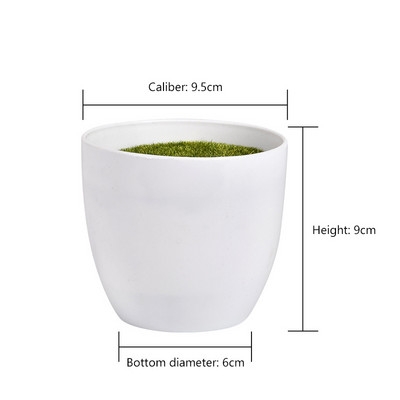 Kreatív virágcserep Művirág szimuláció Virágnövény cserepes Cserepes virágcserép habos virágkötészeti műanyaggal