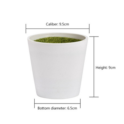 Kreatív virágcserep Művirág szimuláció Virágnövény cserepes Cserepes virágcserép habos virágkötészeti műanyaggal