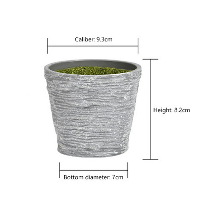 Kreatív virágcserep Művirág szimuláció Virágnövény cserepes Cserepes virágcserép habos virágkötészeti műanyaggal