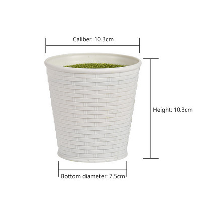 Kreatív virágcserep Művirág szimuláció Virágnövény cserepes Cserepes virágcserép habos virágkötészeti műanyaggal