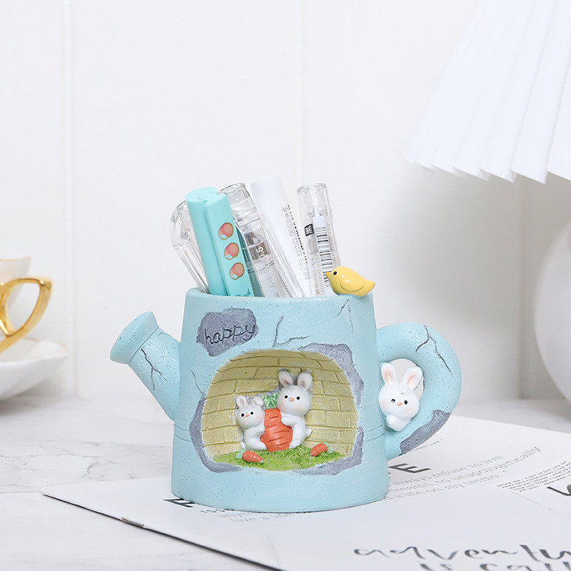 Locsolókanna Állatok Ültetőgépek Virágcserepek pozsgás növényekhez Növények Dekoratív Dísz Tündérkert Figurák Otthon Asztaldekoráció