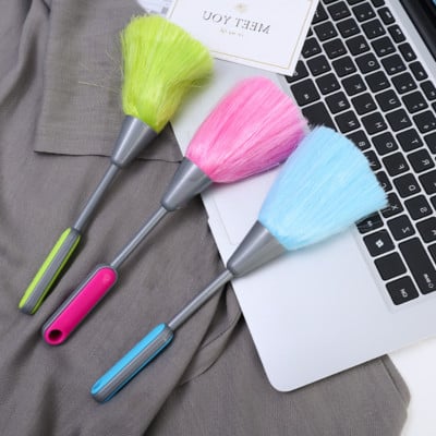 Computer Keyboard Cleaning Brush Multifunctional Brushes Microfiber Dusters Household Cleaning Brushes Anti-Dust Desktop Cleaner