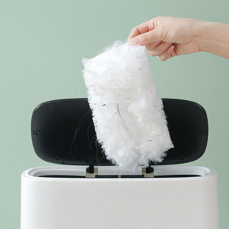 Eldobható elektrosztatikus porszívó tisztító egészségügyi porseprő háztartási seprőfej cserefej toll porszívó tisztítóeszköz