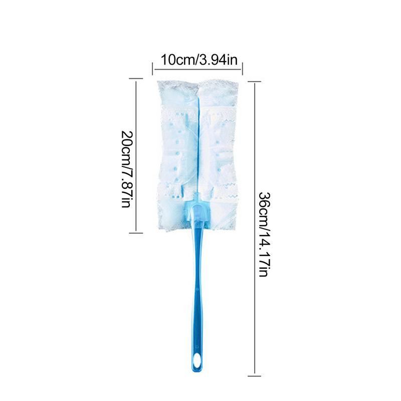 Mājas biroja plastmasas rokturis vienreizējās lietošanas galvas plaukts rakstāmgalds statiskā adsorbcija pakarināms caurums pūkains putekļu uzpildes komplekts automašīnai, viegls